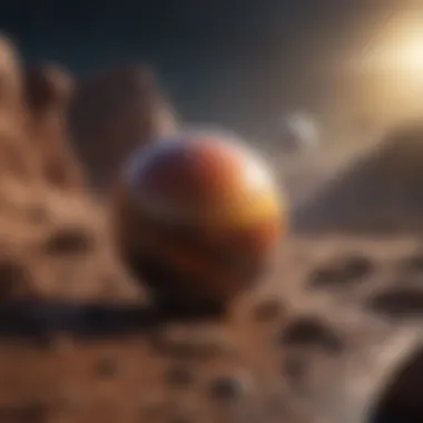 A stunning visualization of planets orbiting a star