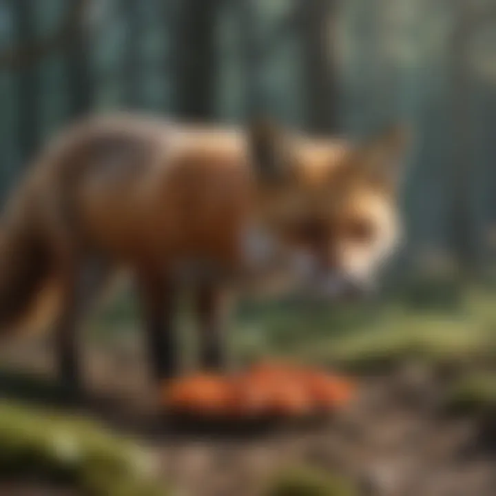 Seasonal changes affecting red fox diet