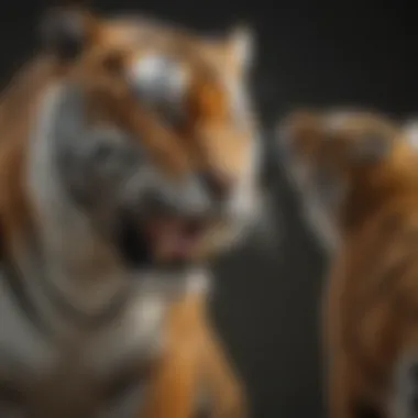 Tiger Subspecies Size Comparison Comparison of different tiger subspecies highlighting size variations