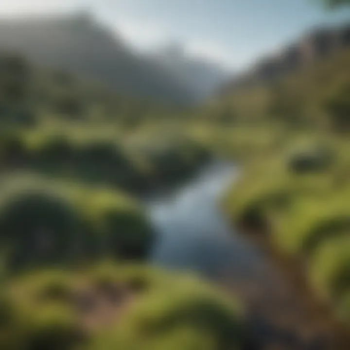 Lush green landscapes of the Iberian Peninsula showcasing diverse flora.