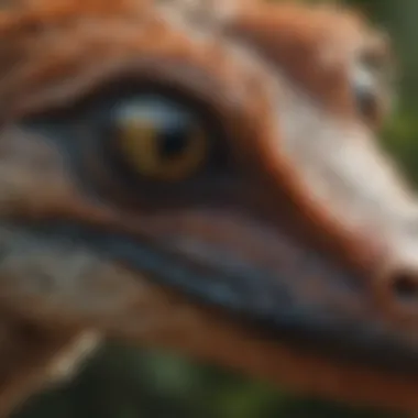 A close-up of a unique animal species found in the Everglades habitat