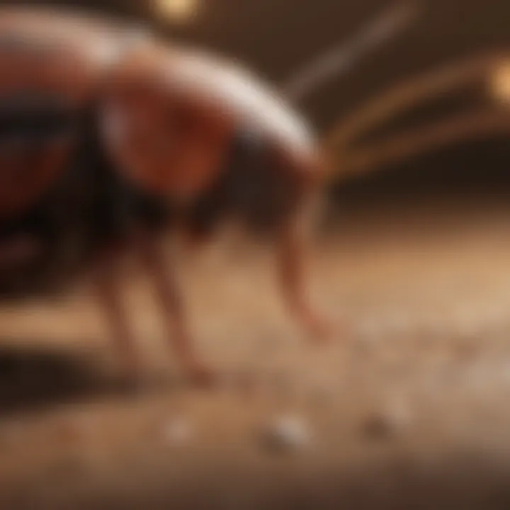 Infographic displaying common misconceptions about cockroaches.