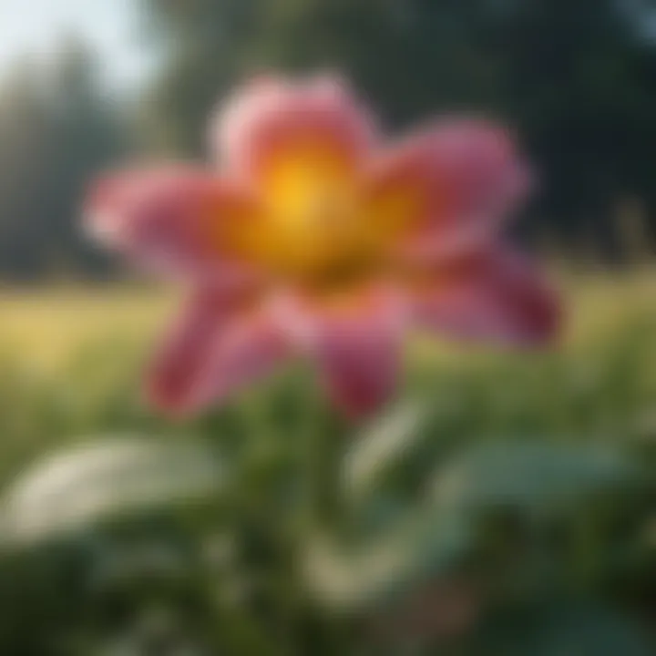 Symbolic representation of a state flower