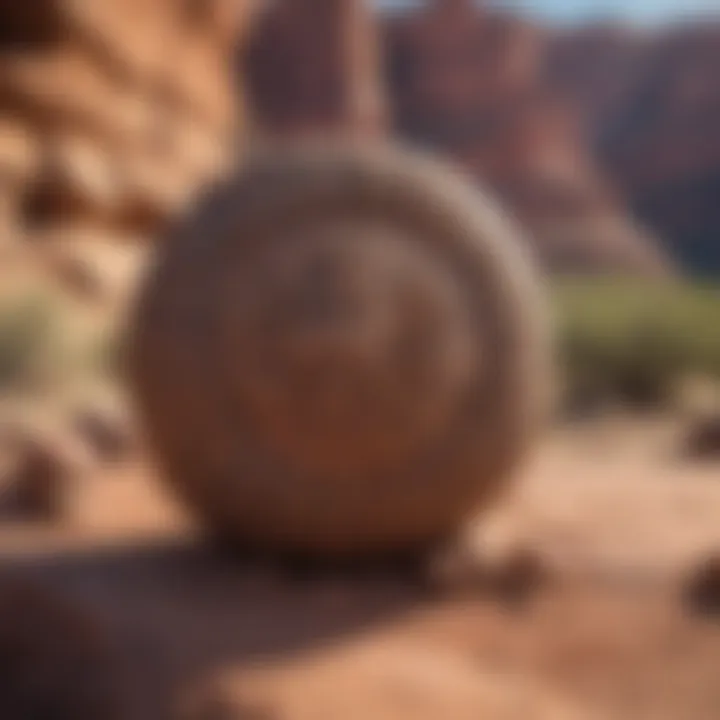 Ancient petroglyphs illustrating the cultural history within the Grand Canyon
