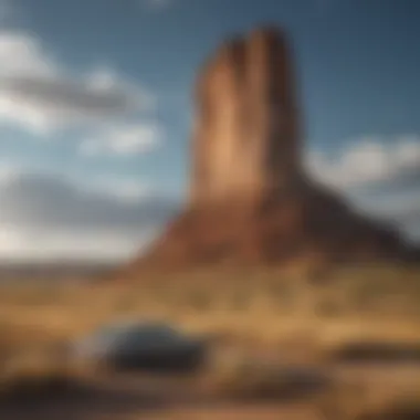 Scenic view of a significant landmark in Kansas