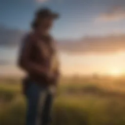 Vibrant prairie landscape showcasing Kansas' natural beauty