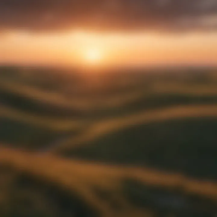 Sunset over the Flint Hills