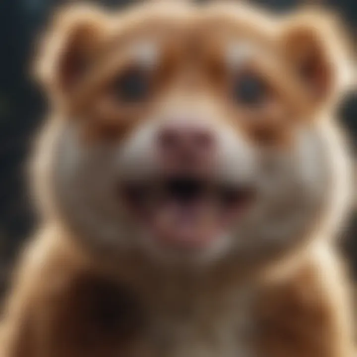 A compilation of various animals making funny faces, capturing their charm.