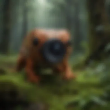 A symbiotic relationship between rainforest species