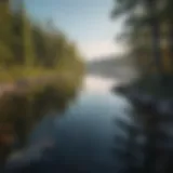 Stunning view of Minnesota's pristine lakes