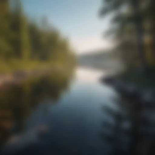 Stunning view of Minnesota's pristine lakes