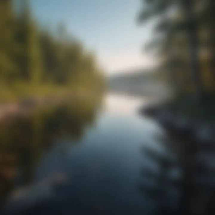 Stunning view of Minnesota's pristine lakes