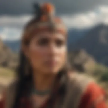 The Historical Legacy of the Incas Ancient Incan ruins set against a vibrant landscape