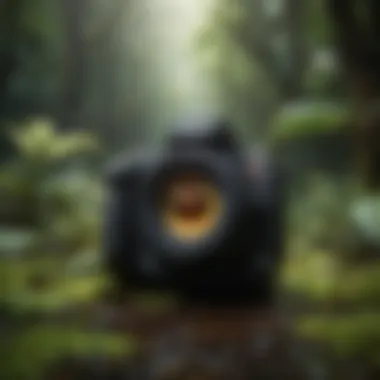 Layers of Life in the Rainforest Lush layers of the rainforest showcasing diverse plant life