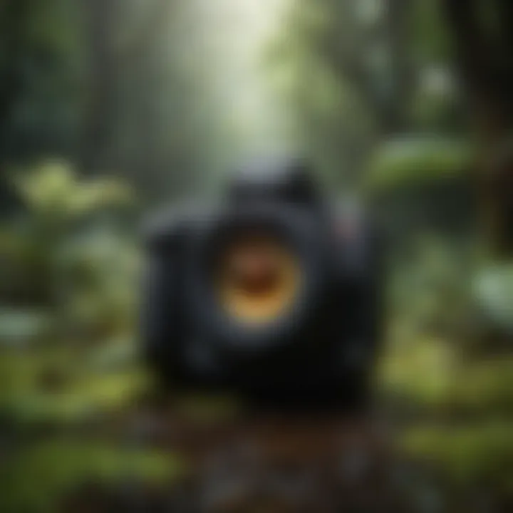 Layers of Life in the Rainforest Lush layers of the rainforest showcasing diverse plant life