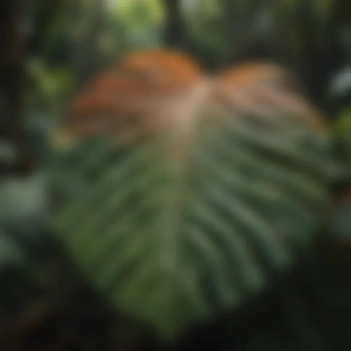 Fascinating Leaf Diversity in the Tropics Varied leaf shapes of tropical trees