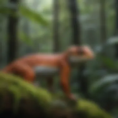 Diverse Wildlife in Tropical Ecosystems Diverse wildlife in a tropical ecosystem