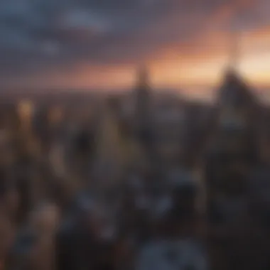 Spectacular skyline of New York City
