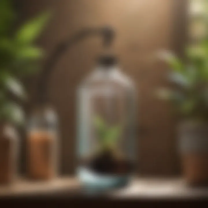 Illustration of ceramic water filter