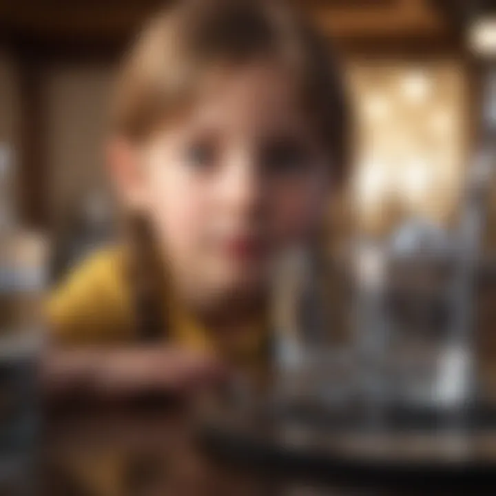 Child Learning About Filtration