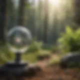 Illustration of sustainable energy sources