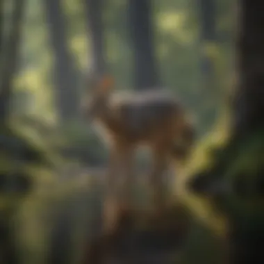 Diverse Wildlife in the Adirondack Mountains