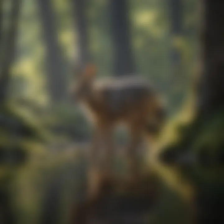 Diverse Wildlife in the Adirondack Mountains