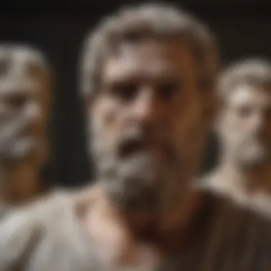 Eloquent Depictions of Ancient Greek Philosophers Ancient Greek Philosophers Busts