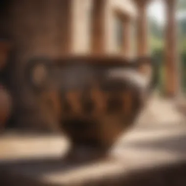 Ancient Greek Pottery Artwork