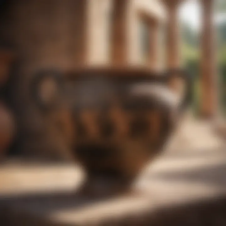 Ancient Greek Pottery Artwork