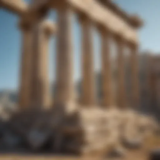 Ancient Greek Temple Ruins