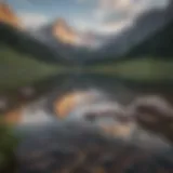 Majestic Rocky Mountain landscape