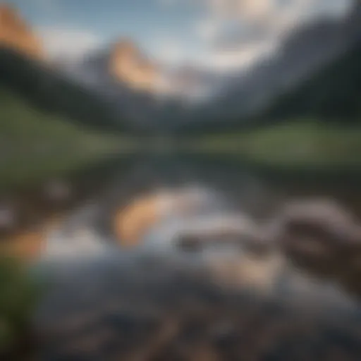 Majestic Rocky Mountain landscape