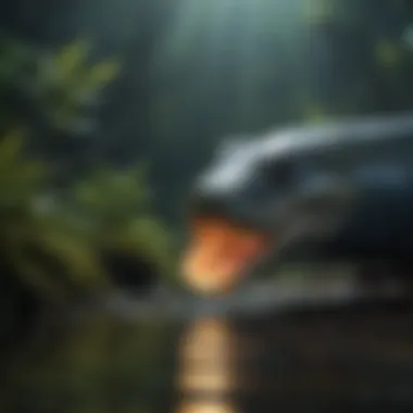 Electric Eel Hunting Prey Electric Eel hunting for prey
