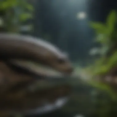 Electric Eel Natural Habitat Electric Eel in its natural habitat