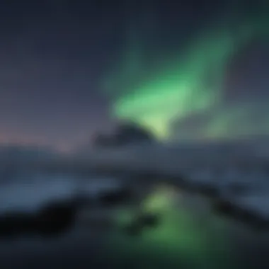 Spectacular Northern Lights in Iceland