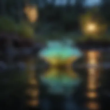 Glowing Bioluminescent Waters Glowing Bioluminescent Waters