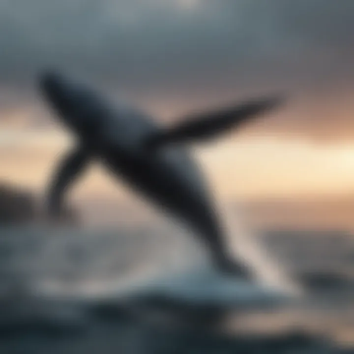 Majestic Whale Breaching