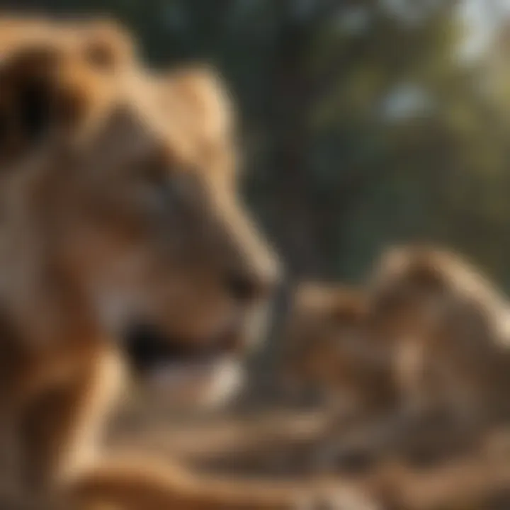 Female Lion Social Structure