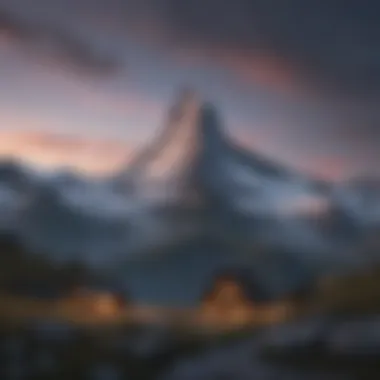 Majestic Matterhorn Peak at Dusk