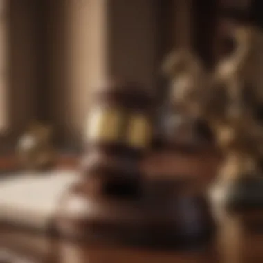 Legal Route for Finding Individuals Legal documents and a gavel symbolizing legal avenues
