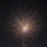 Fireworks illuminating the night sky during Independence Day celebration