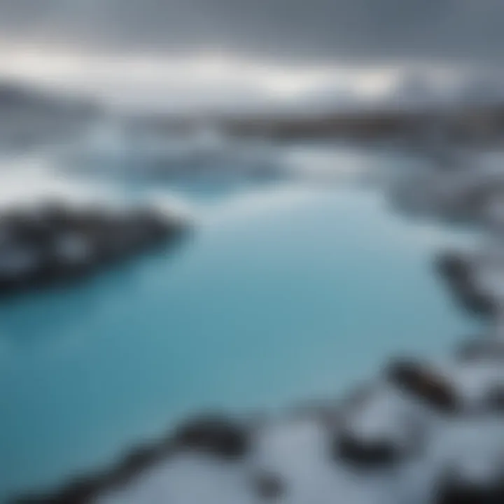 Geothermal Pools of Iceland's Blue Lagoon