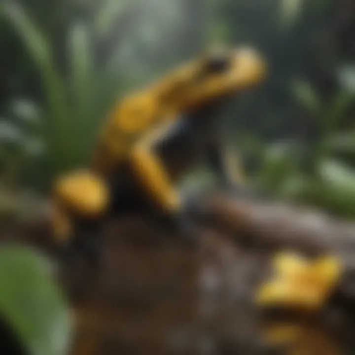 Various insects that form part of Golden Poison Dart Frog's diet