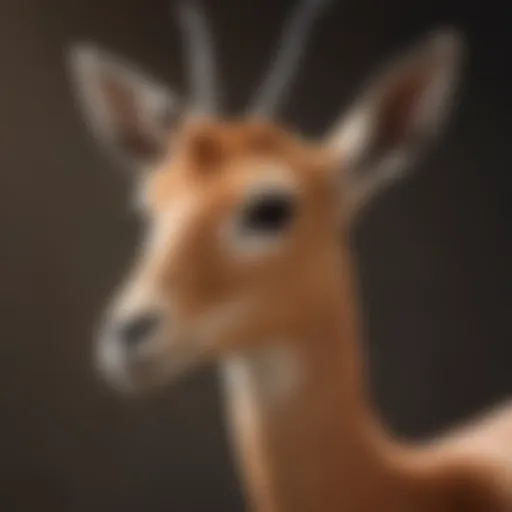 Graceful Gazelle Clipart