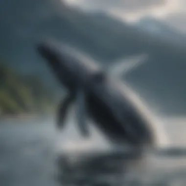 Humpback Whales: Ocean Giants of Alaska Graceful humpback whales breaching in Alaskan waters