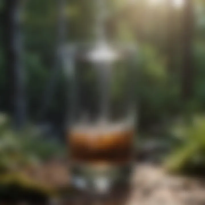 Gravity Water Filtration Setup