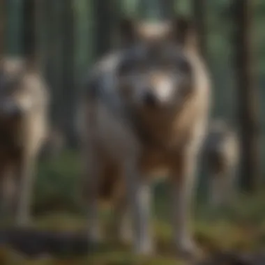 Grey Wolf Pack Dynamics in the Wilderness