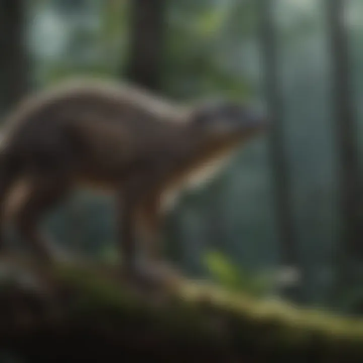 A diverse array of wildlife native to Guatemala's ecosystems