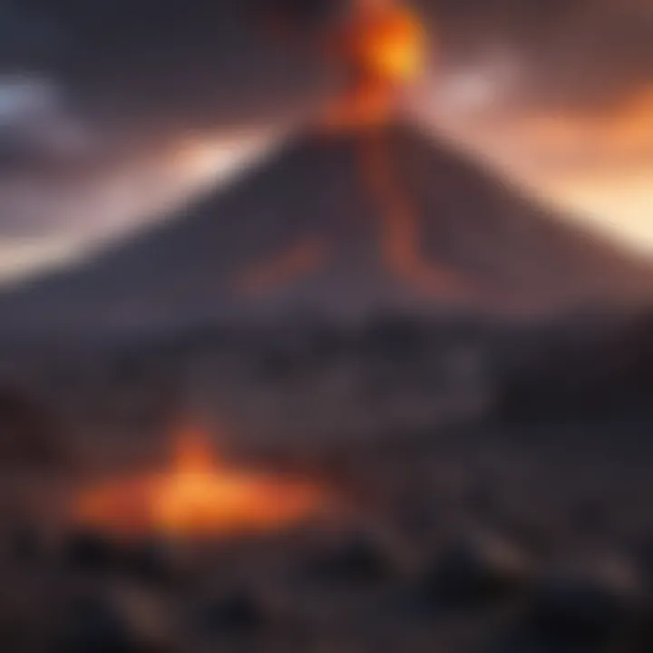Majestic Hawaiian Volcano